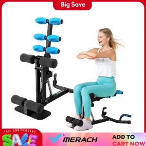 MERACH Deep Squat Machine Adjustable Glutes Trainer