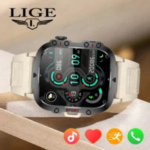 LIGE 1.96inch Sports Smartwatch