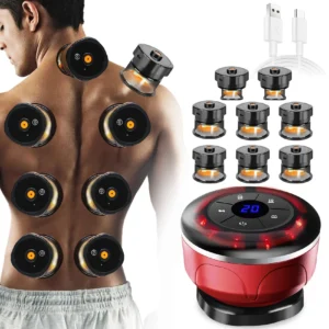 Electric Cupping Massager Anti Cellulite Magnet Therapy
